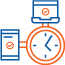 Swift & Efficient Scheduling Icon